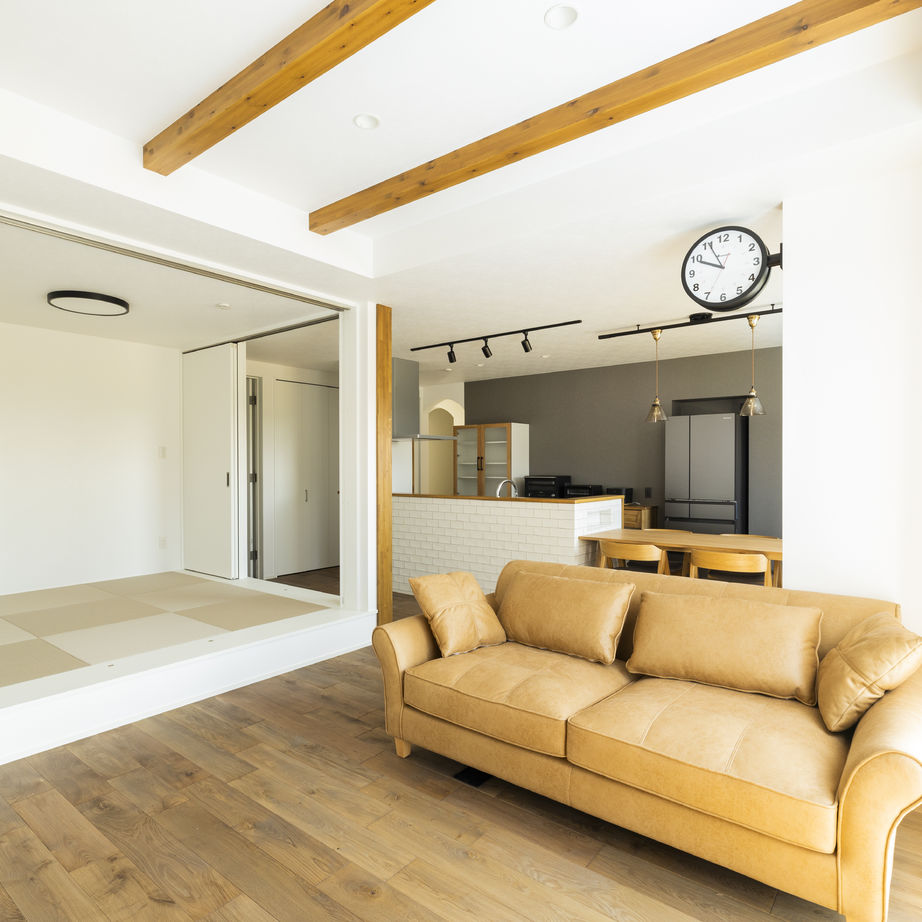 ヤマックス 【玉名市/4人家族/平屋/33.5坪】ナチュラルヴィンテージの平屋の住まいの建築実例画像5