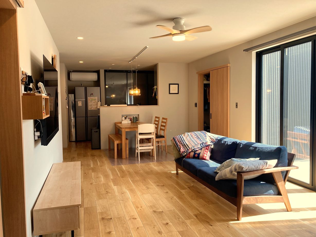 ヤマックス 【合志市/4人家族/31坪】趣味のアウトドアが活かせるヴィンテージスタイルハウスの建築実例画像4