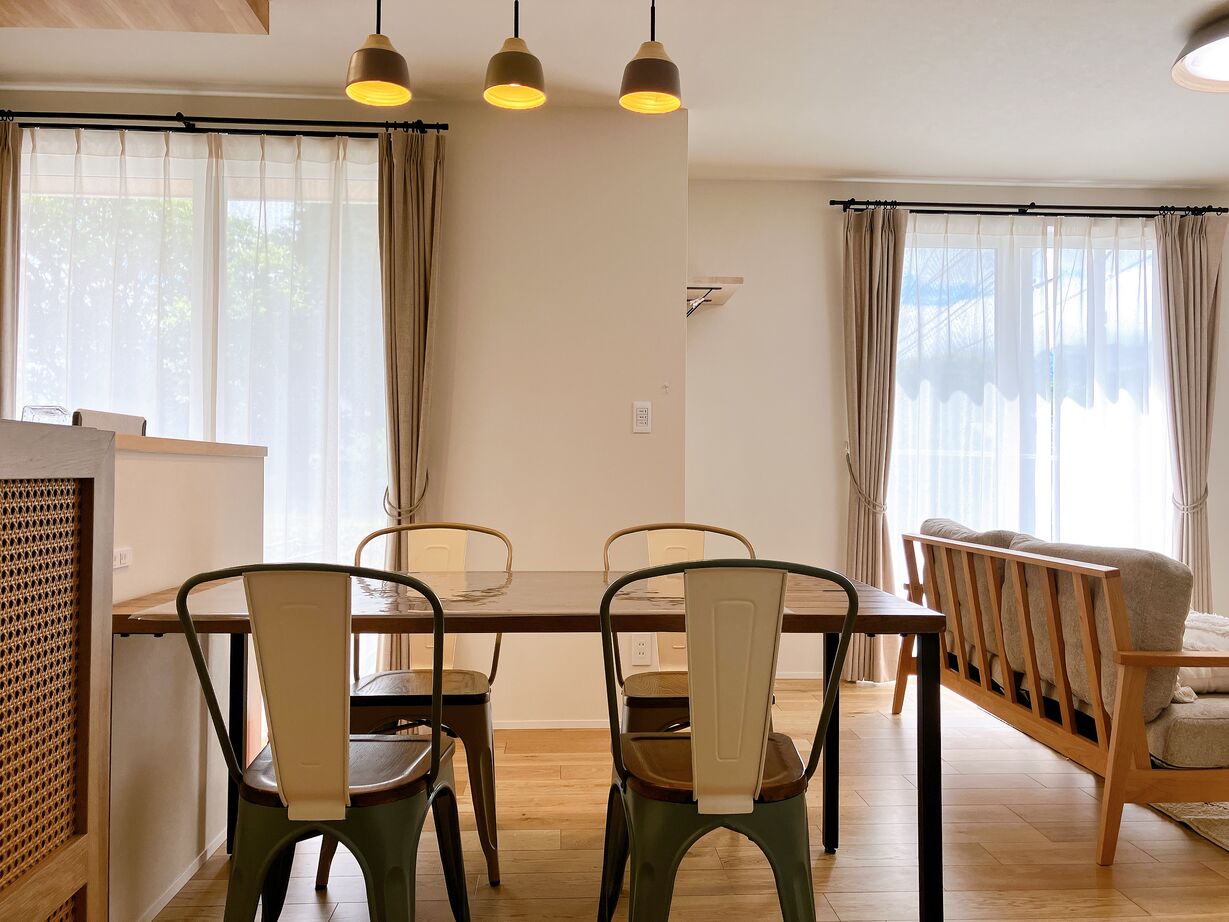 ヤマックス 【阿蘇市/4人家族/24.79坪】シンプルに無駄なく暮らす、ナチュラルモダンの平屋の建築実例画像4