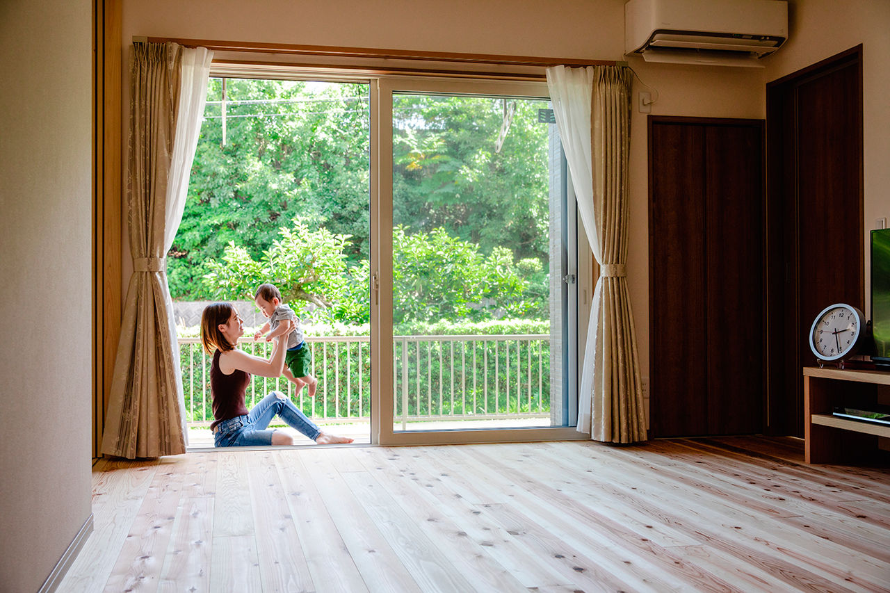 水田建設（水田建築一級建築士事務所） 【平屋｜1000万円台｜20坪台｜間取り有】静岡県産材の補助金を活用した自然素材のコンパクトな家の建築実例画像2