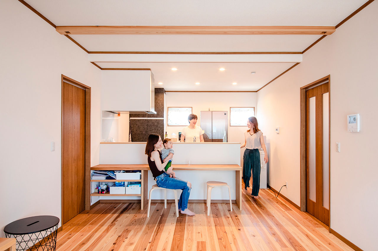 水田建設（水田建築一級建築士事務所） 【平屋｜1000万円台｜20坪台｜間取り有】静岡県産材の補助金を活用した自然素材のコンパクトな家の建築実例画像3