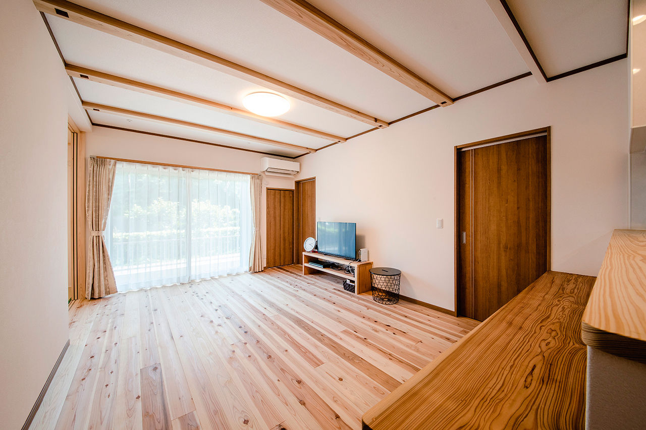 水田建設（水田建築一級建築士事務所） 【平屋｜1000万円台｜20坪台｜間取り有】静岡県産材の補助金を活用した自然素材のコンパクトな家の建築実例画像4