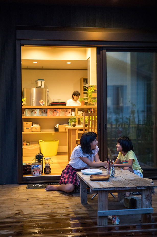 水田建設（水田建築一級建築士事務所） 【太陽光10kW×耐震等級3｜間取り有】大家族がのびのびと、自然とともに暮らすアウトドアリビングのある家の建築実例画像9