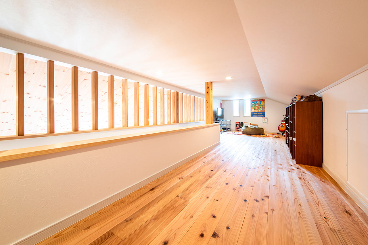 水田建設（水田建築一級建築士事務所） 【平屋｜2000万円台｜30坪台】廊下がないオープンな間取り。エアコン1台で涼しいハイスペック平屋の建築実例画像6