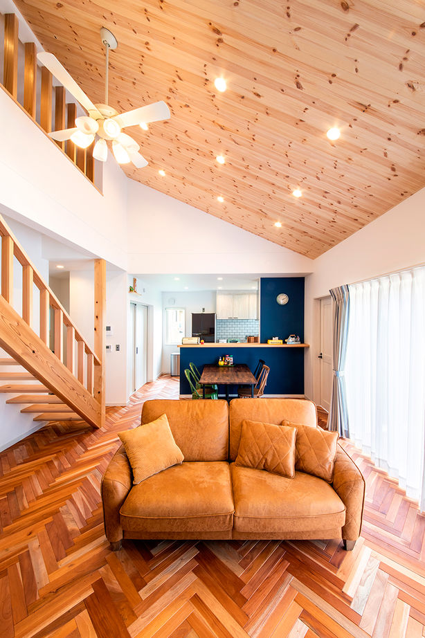 水田建設（水田建築一級建築士事務所） 【平屋｜2000万円台｜30坪台】廊下がないオープンな間取り。エアコン1台で涼しいハイスペック平屋の建築実例画像7