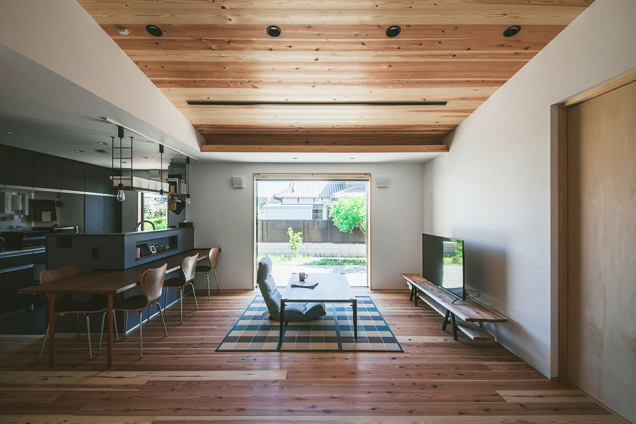 水田建設（水田建築一級建築士事務所） 【平屋｜2000万円台｜20坪台｜間取り図有】空気で断熱する新発想の平屋。省エネ×耐震等級3で災害への備えもの建築実例画像2