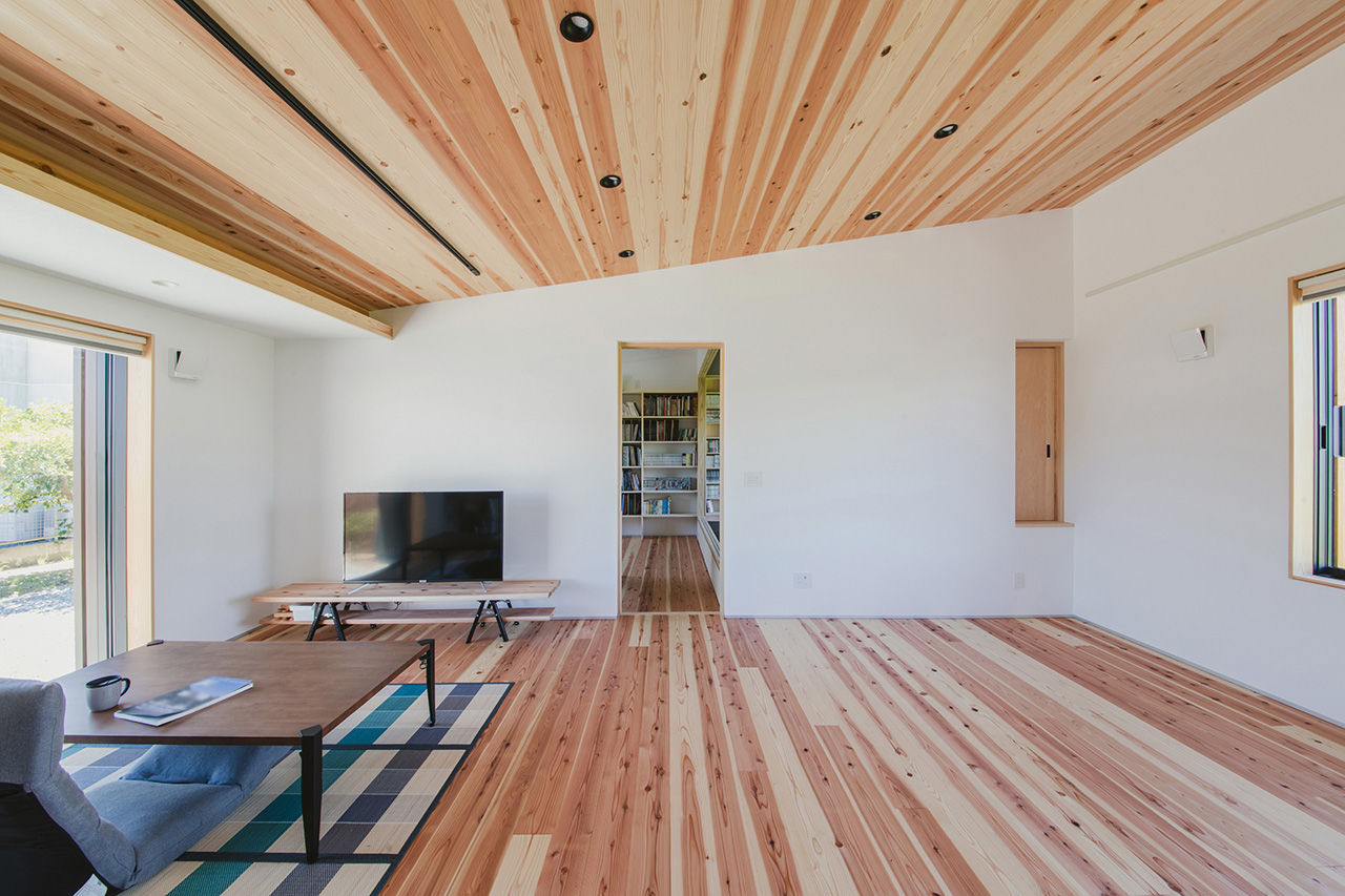 水田建設（水田建築一級建築士事務所） 【平屋｜2000万円台｜20坪台｜間取り図有】空気で断熱する新発想の平屋。省エネ×耐震等級3で災害への備えもの建築実例画像3