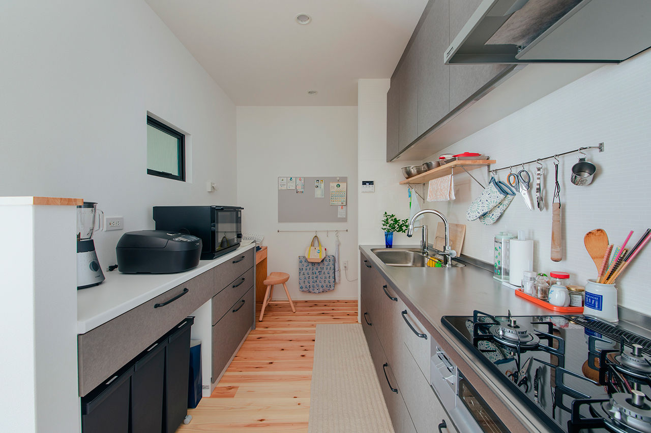 水田建設（水田建築一級建築士事務所） 【平屋｜2000万円台｜30坪台】平屋で完全分離の二世帯住宅。ゆとりある空間設計とコンパクトを同時に実現！の建築実例画像5