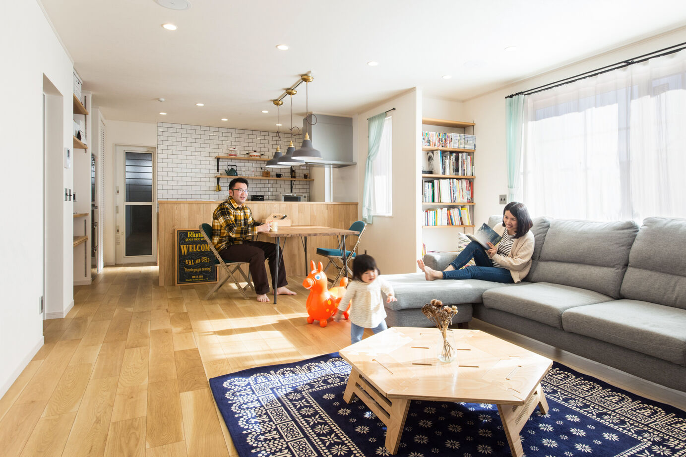 水田建設（水田建築一級建築士事務所） 【浜松市/インナーガレージ/ウッドデッキ】趣味も子育ても、のびのび楽しめるガレージハウスの建築実例画像7