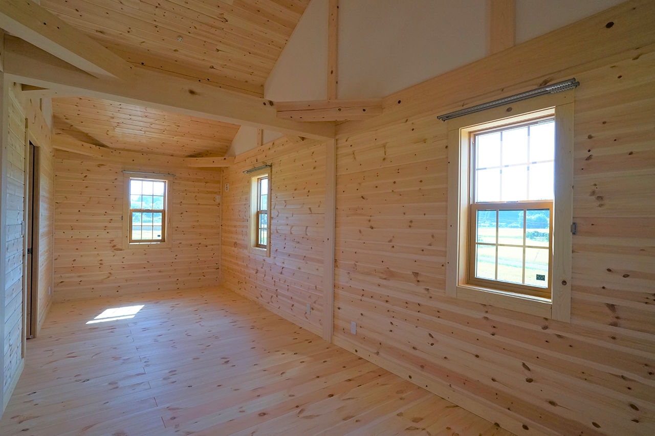 Roots工務店  「soboku」 【延床39坪/土地80坪】欧風デザイン/薪ストーブ/漆喰壁/家族でゆっくり過ごす、丁寧な暮らし/ガス式乾燥機の建築実例画像7