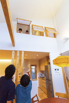 斉藤工務店　松戸店 【2000万円台/4人家族/5LDK36坪/平屋ベース2階建】庭を囲んで、家族がつながる 休日が楽しみな自慢の我が家の建築実例画像5