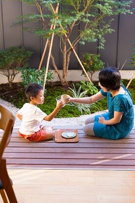 斉藤工務店　松戸店 【2000万円台/4人家族/5LDK36坪/平屋ベース2階建】庭を囲んで、家族がつながる 休日が楽しみな自慢の我が家の建築実例画像7