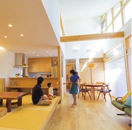 斉藤工務店　松戸店 【2000万円台/4人家族/5LDK36坪/平屋ベース2階建】庭を囲んで、家族がつながる 休日が楽しみな自慢の我が家の建築実例画像10