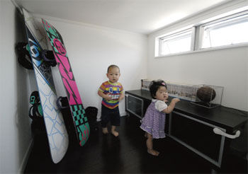 東武ニューハウス（加須・羽生・久喜） 【1500万円～2000万円|30坪台|吹き抜け】マリンカラーがアクセント。20代で建てたのびのび子育てができる家の建築実例画像5