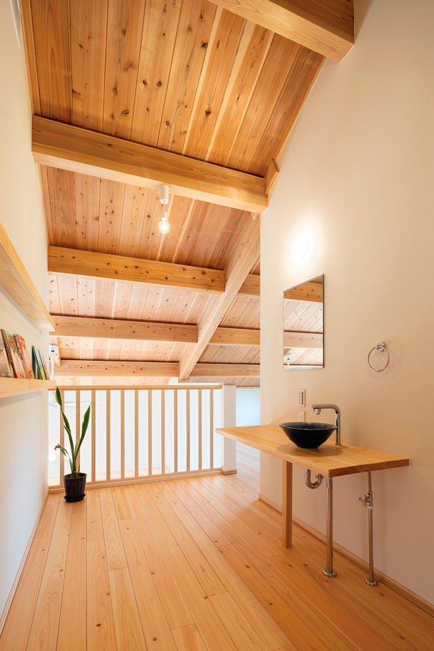 埼玉の平屋　アップルホーム 【2000～2499万円】温度差がほとんどない全館空調。外張り断熱との相乗効果で夏も冬も素足で過ごせて、快適の建築実例画像4