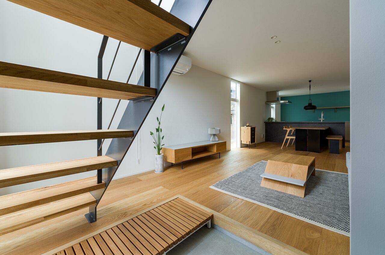 ワイズプロダクト 【家具付きのデザイン規格住宅】美しい開放空間に、家事ラクとたっぷり収納、愛犬のスペースを備えた家の建築実例画像2