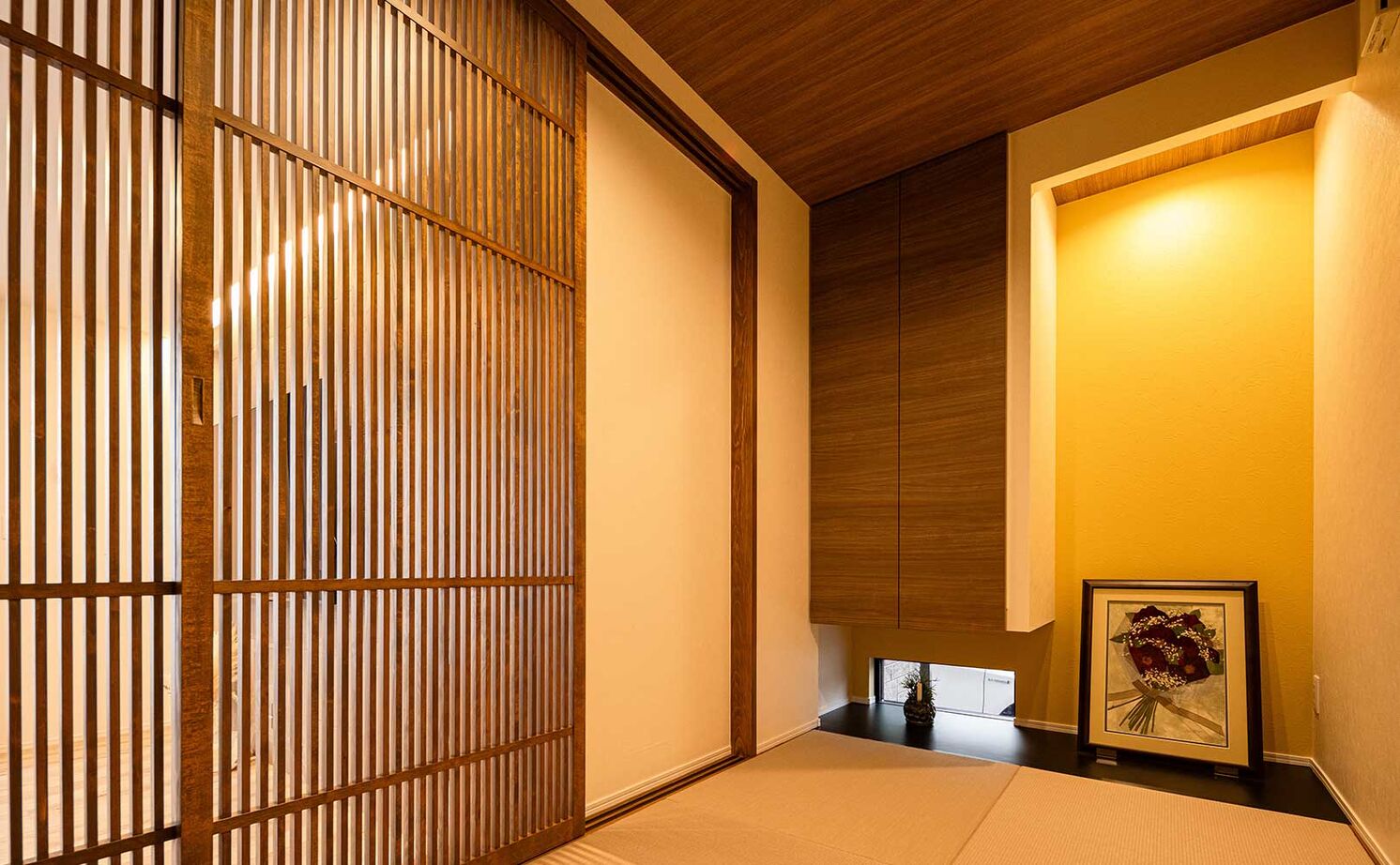 KOYO ARCHITECTS 【愛媛県松山市／30坪台／和モダン】格子戸と光がつなぐ、和モダンな住まいの建築実例画像7