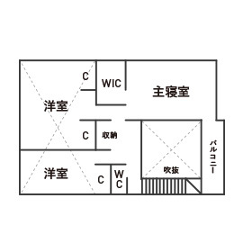 SUUMO】 【天理市/最上位モデル/間取り】SE構法による開放的な大空間 