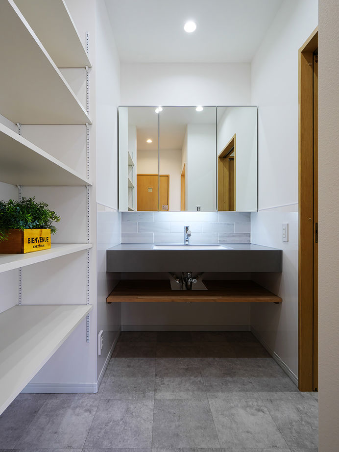 あおぞらホーム 【橿原市/2000万円台/間取り図あり】介護しやすさと家事ラク、省エネ性能のすべてが揃った二世帯住宅の建築実例画像6