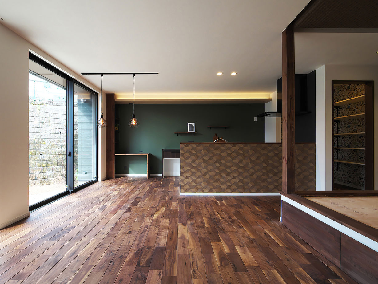 あおぞらホーム 【奈良県/2000万円台/間取り/平屋】通り抜けできるファミリークローゼットが家の真ん中に。快適動線の平屋の建築実例画像2