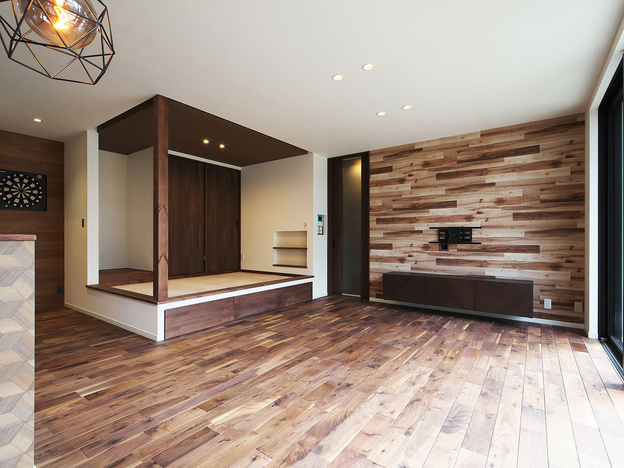 あおぞらホーム 【奈良県/2000万円台/間取り/平屋】通り抜けできるファミリークローゼットが家の真ん中に。快適動線の平屋の建築実例画像3