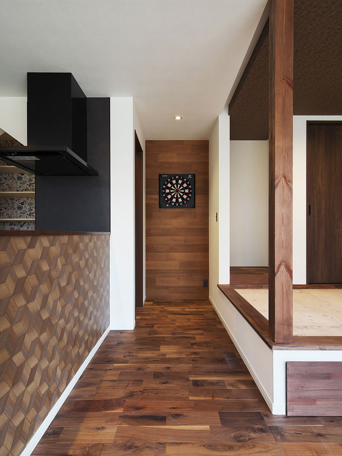 あおぞらホーム 【奈良県/2000万円台/間取り/平屋】通り抜けできるファミリークローゼットが家の真ん中に。快適動線の平屋の建築実例画像5