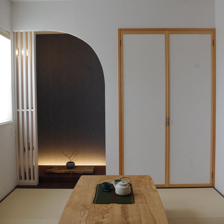 デワホーム 【天童市／2000万円台前半／4LDK／間取り図有/カップボード】デザイン重視。オシャレなカフェのような家の建築実例画像5