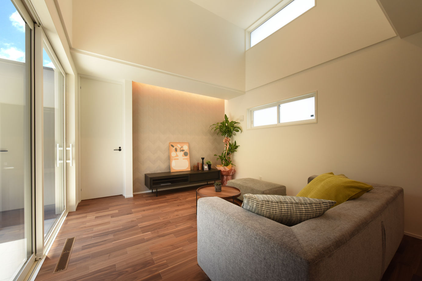 コンフォートハウス コンパクトなのに上質な空間と広がりを演出する平屋の建築実例画像3