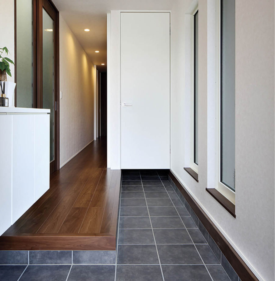 ヤマダホームズ 勾配天井の吹抜けで明るく開放的に　ワンフロアで快適に暮らす住まいの建築実例画像5