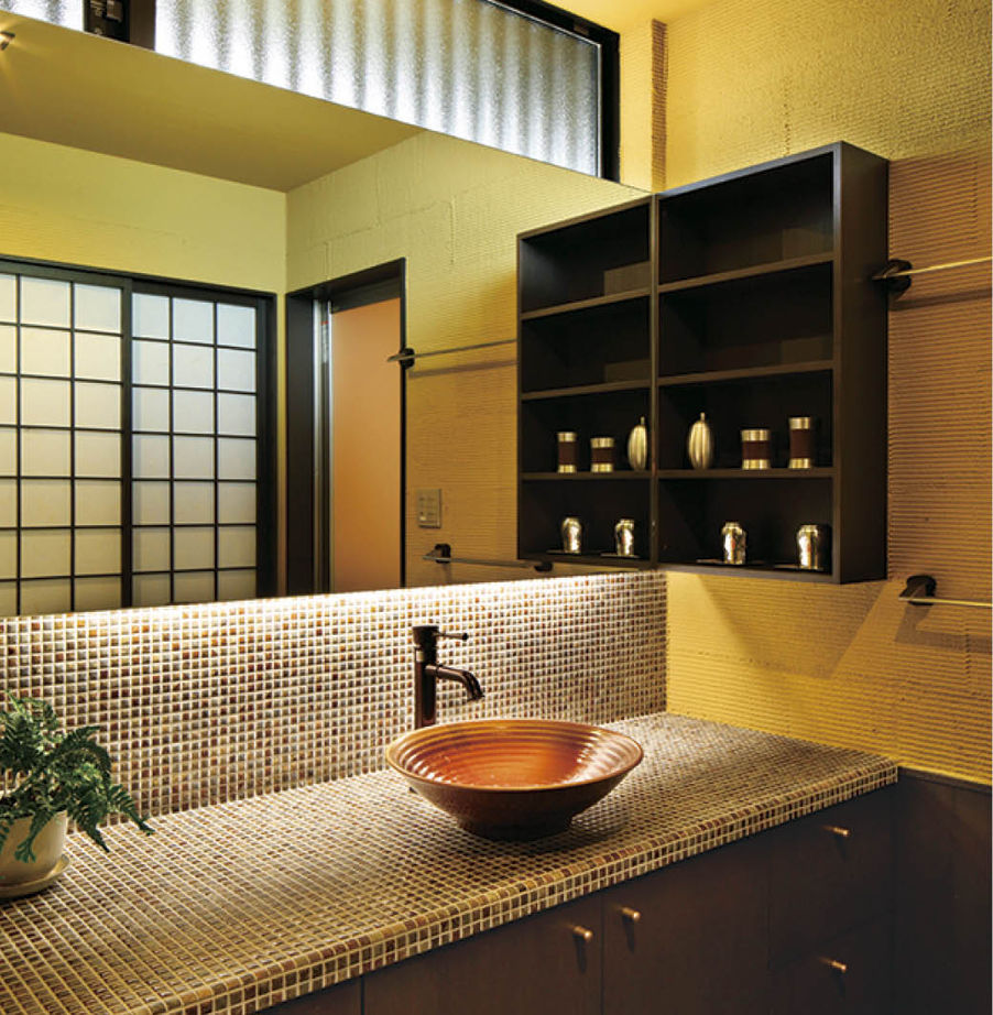 ヤマダホームズ 和の趣を感じる工夫を取り入れ日常を離れた時間を過ごせる場にの建築実例画像4