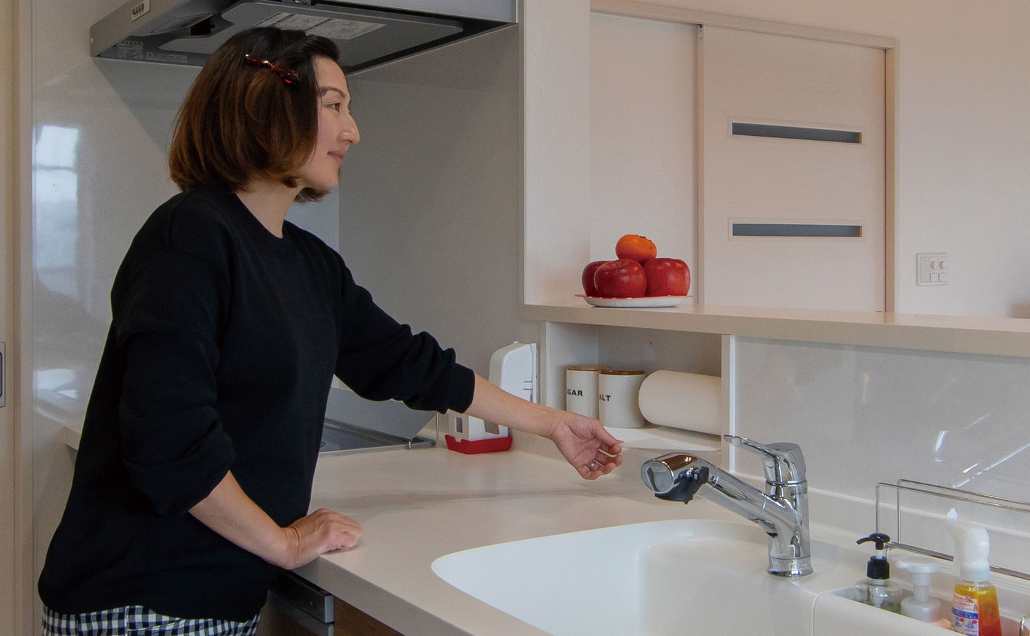 ヤマダホームズ 子育て＆共働き家族に暮らしやすい平屋。家事動線が良く、大容量の太陽光パネル、3台の駐車スペースも確保の建築実例画像10