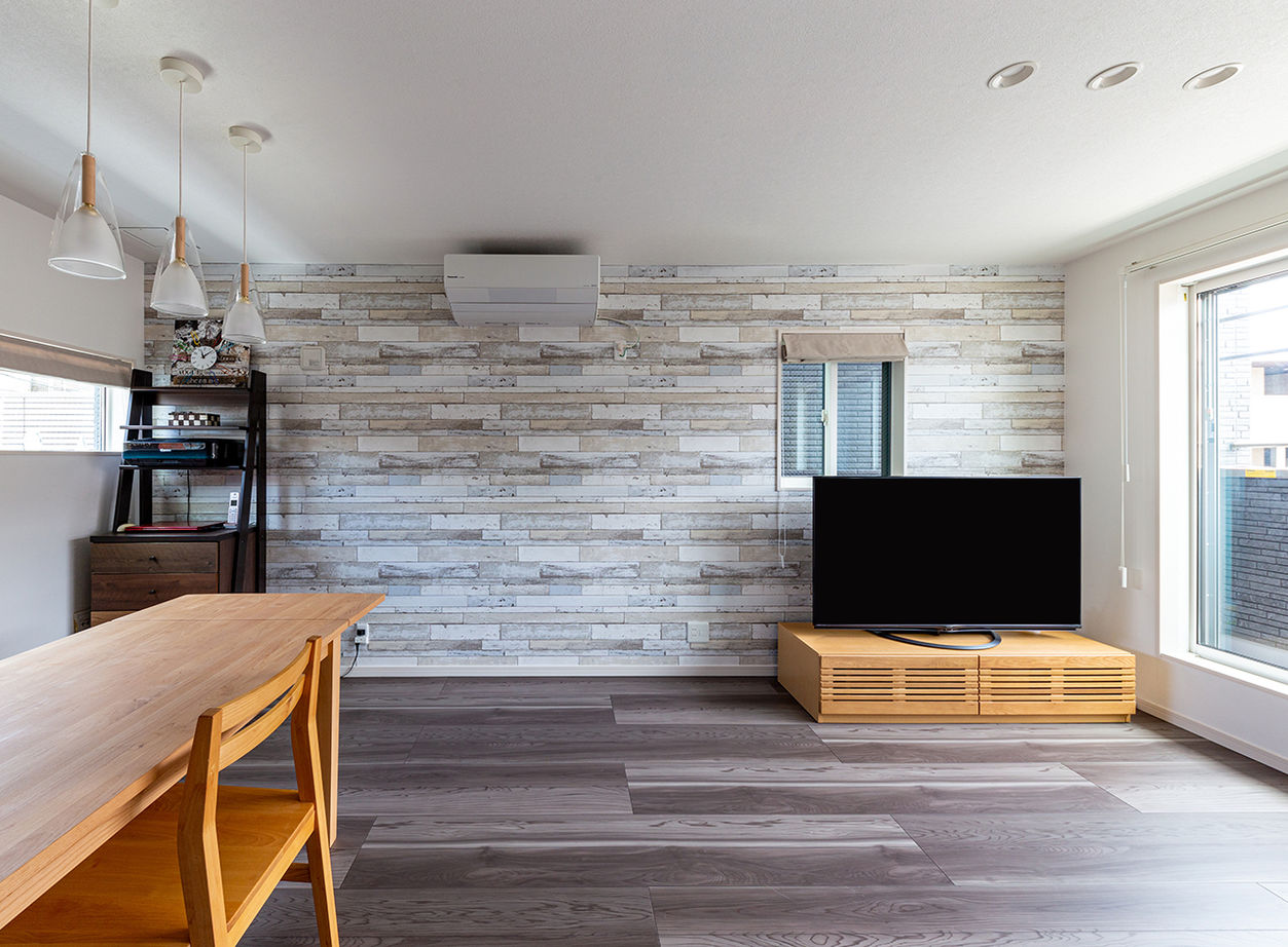 ヤマダホームズ [3階建て]プランニングの工夫で、22坪の土地に2台駐車・2世帯6人が快適に暮らせる住まいを実現の建築実例画像2