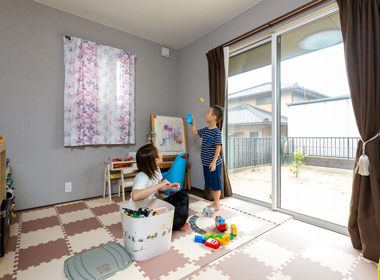 ヤマダホームズ 古民家風の1階と、シンプルモダンな2階リビングの、和とモダンが美しく調和した住まいの建築実例画像7