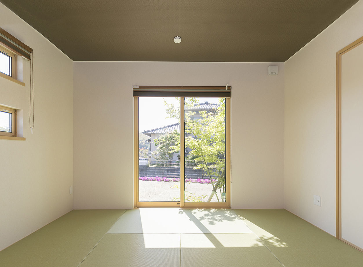 ヤマダホームズ 快適リビングに家族が集う。暮らしやすいサイズと間取りの平屋の家の建築実例画像4