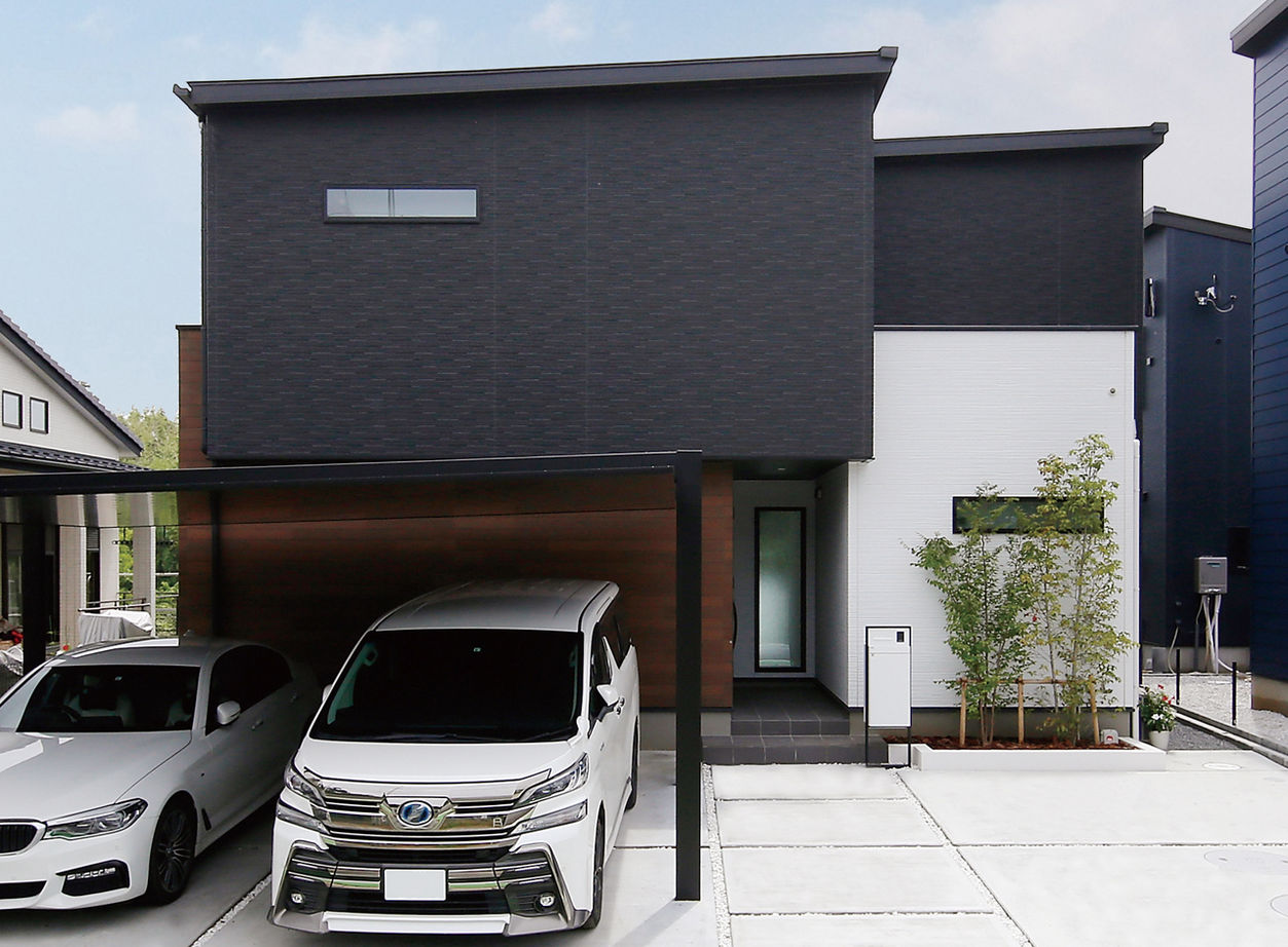 ヤマダホームズ 【3000万円台・間取り図あり】視線を気にせず人もペットものびのび。外に閉じ、内に開く家の建築実例画像8