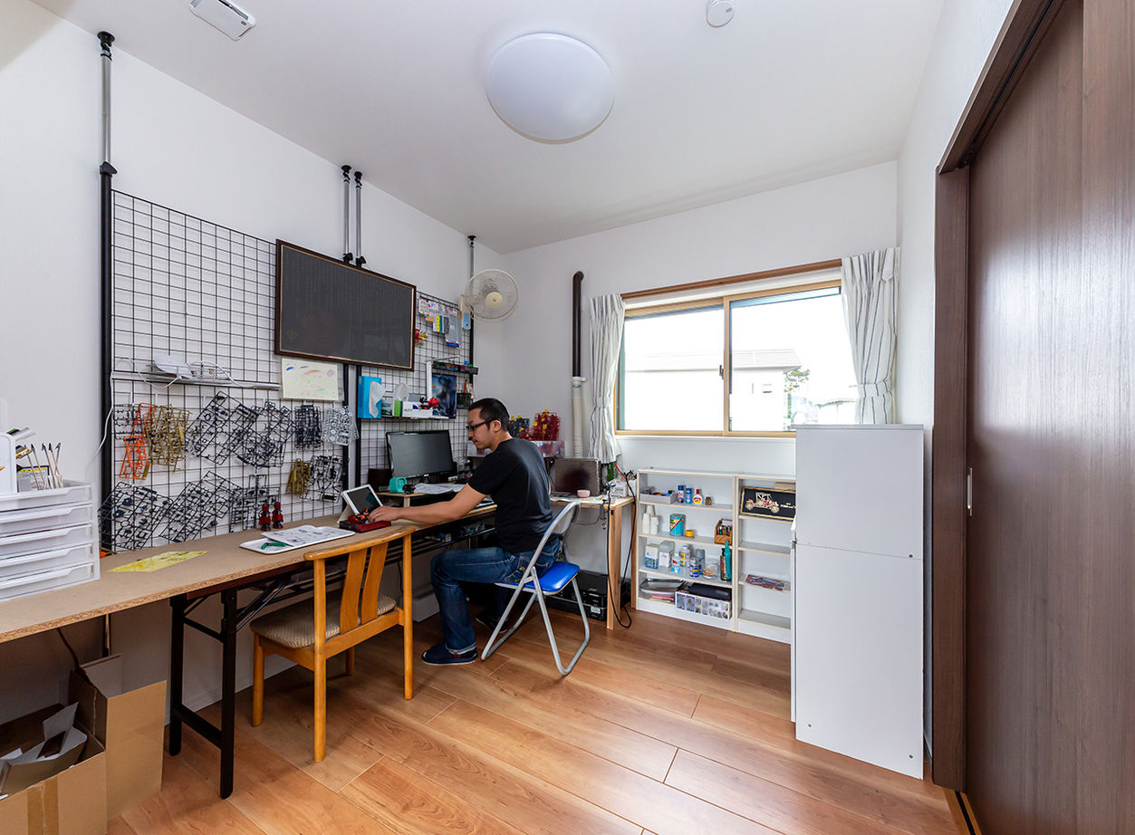 ヤマダホームズ 多趣味な2人が「したい暮らし」を実現する、アメリカンヴィンテージの平屋の住まいの建築実例画像2