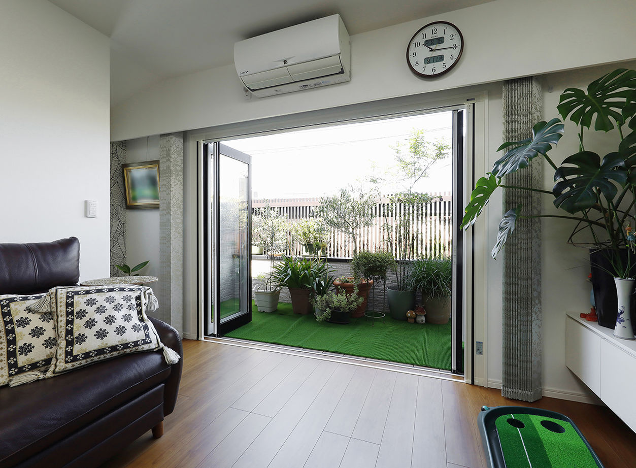 ヤマダホームズ コンパクトな間取りが夫婦2人の暮らしにフィットの建築実例画像2