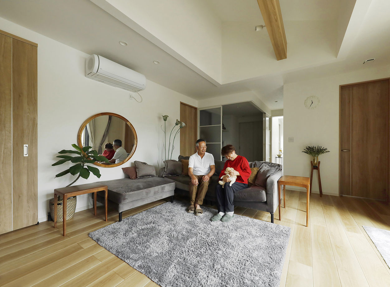 ヤマダホームズ 効率的な動線でスマートに暮らせる平屋の建築実例画像2