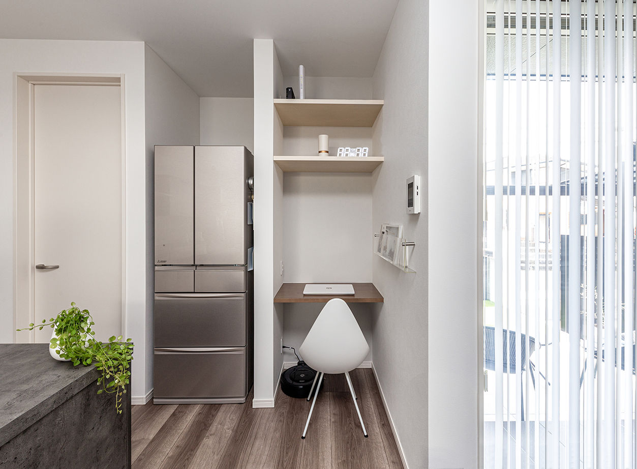 ヤマダホームズ 一目ぼれしたキッチンを中心に、外観、外構まで「シンプルモダン」を極めた住まいの建築実例画像3