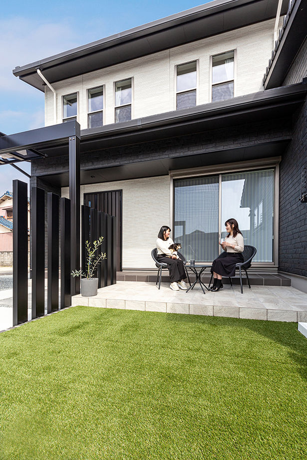 ヤマダホームズ 一目ぼれしたキッチンを中心に、外観、外構まで「シンプルモダン」を極めた住まいの建築実例画像9