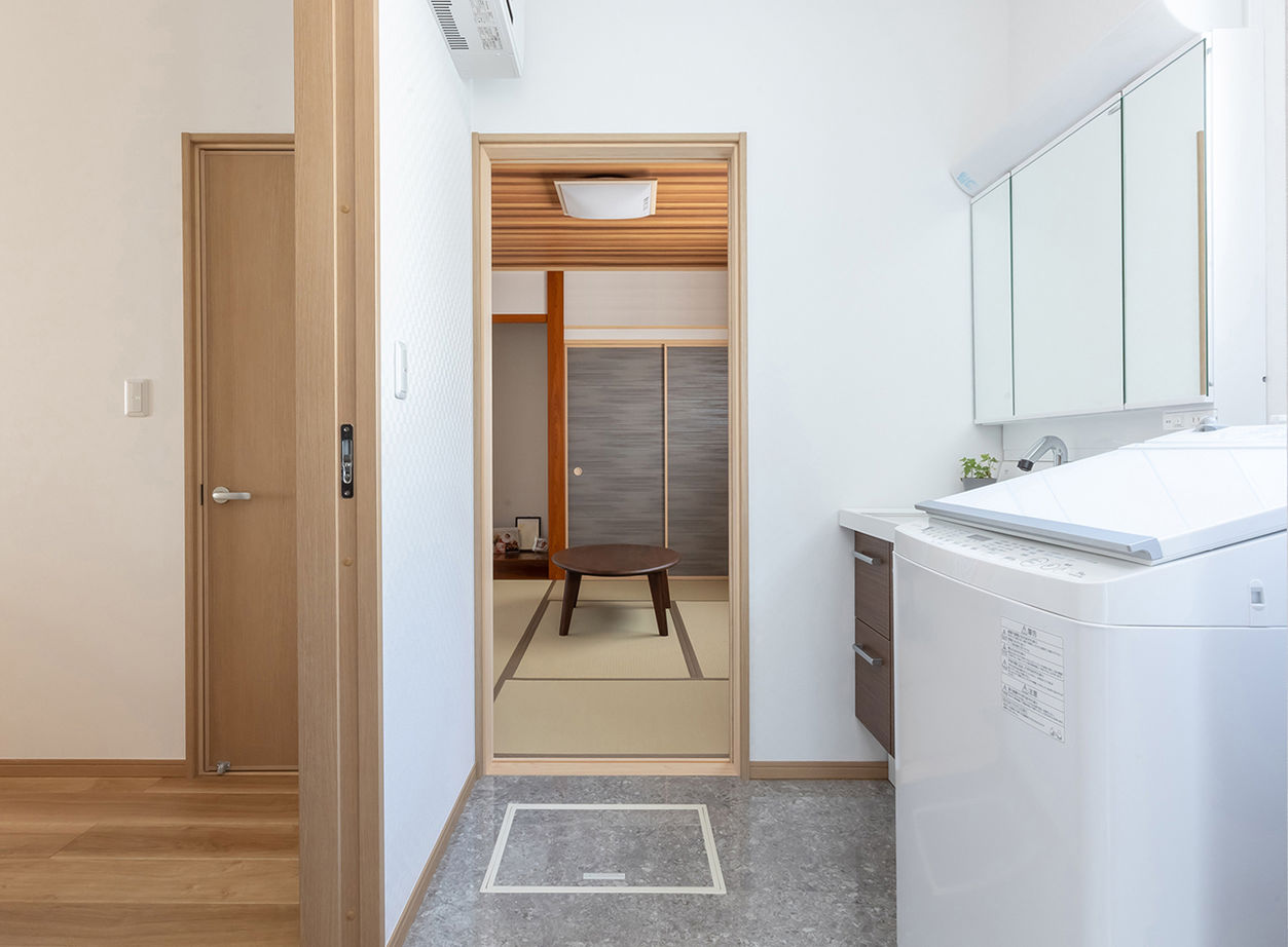 ヤマダホームズ 【70年先を見据えた未来型設計】たっぷり収納ですっきり暮らすの建築実例画像6