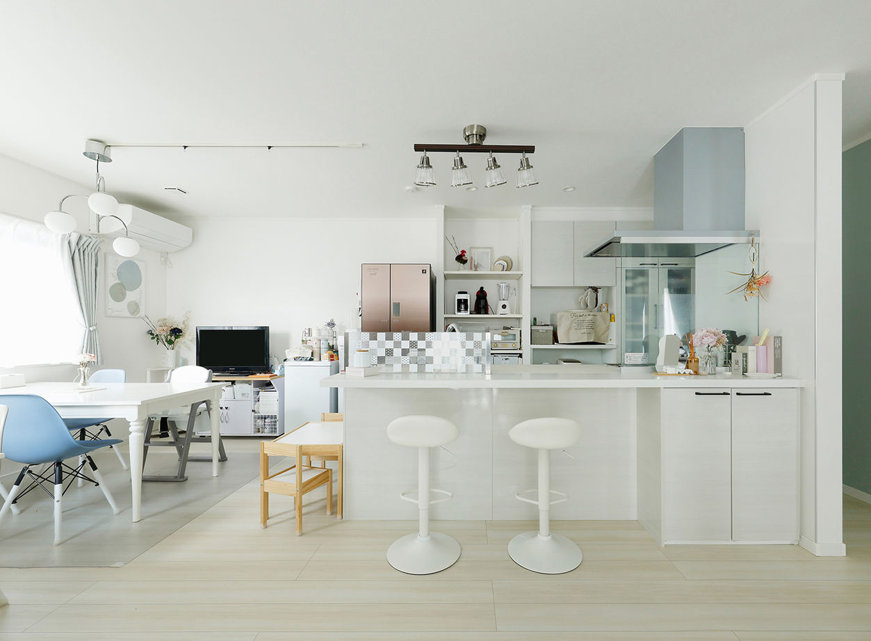 ヤマダホームズ 子育てしながらおしゃれに暮らす、大人可愛い“フレンチシック”な住まいの建築実例画像2