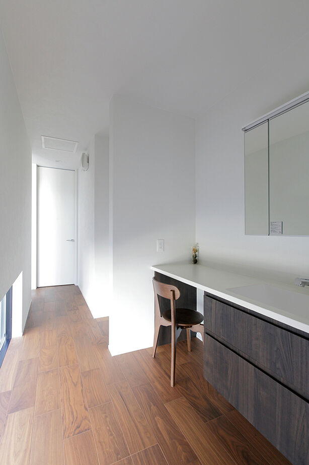 ヤマダホームズ 中庭を回遊しながら暮らす平屋の二世帯住宅の建築実例画像7