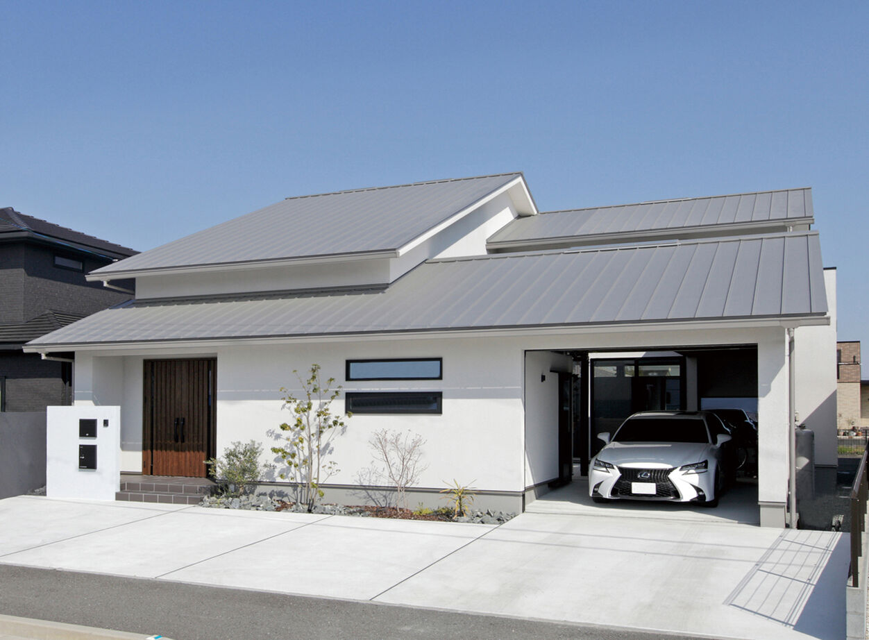 ヤマダホームズ カーテンレスでのびのびと暮らす中庭のある住まいの建築実例画像10