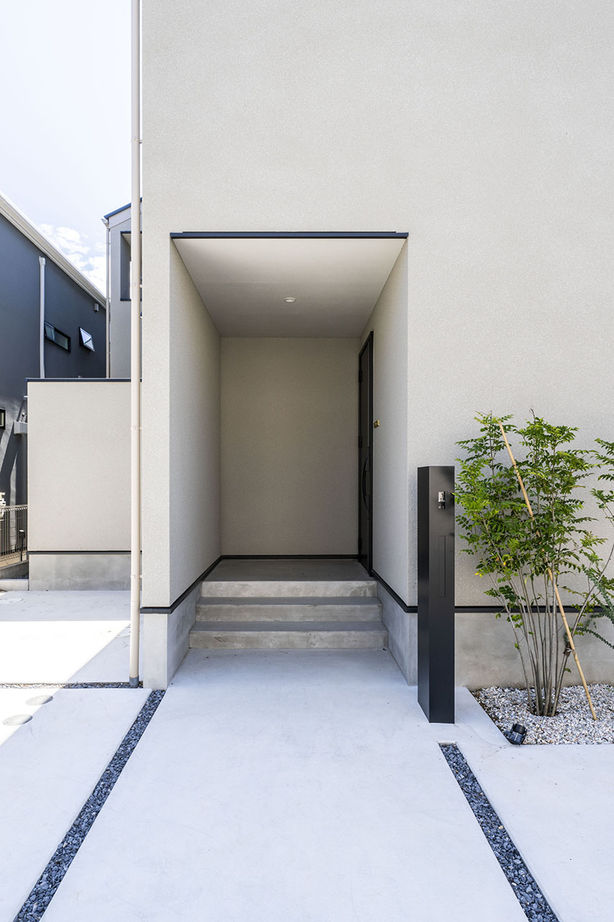 愛される「LDK」iiMA by VISIO 【キッチン/リビング/バルコニー/30坪台/間取り有】 ロジアが繋ぐ内と外。 光が降り注ぎ開放感溢れる家の建築実例画像9