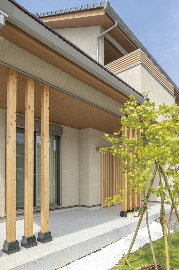 日栄商事 【間取り図有り】無垢材の質感が心地よさを演出。快適な和モダンの住まいを実現の建築実例画像6