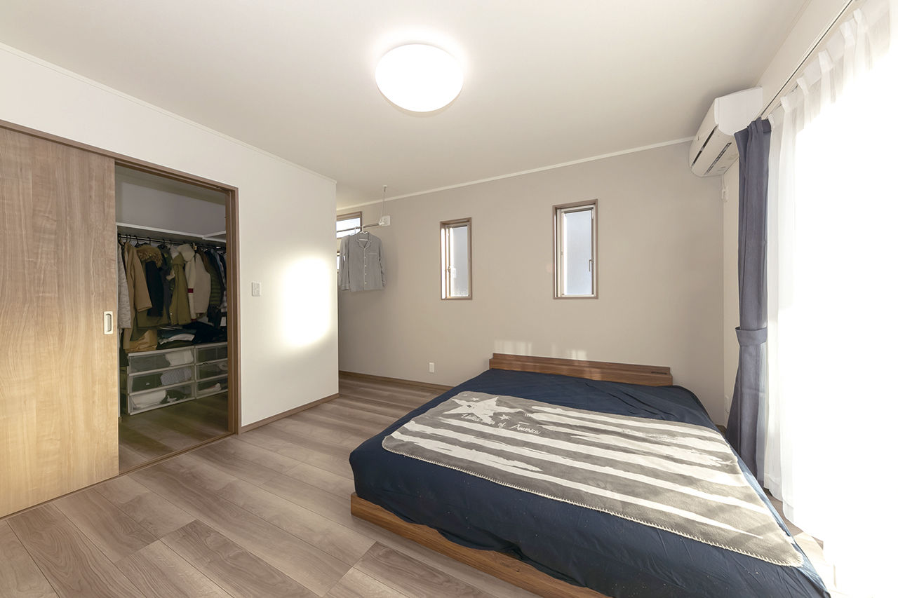 日栄商事 【1000万円台】中庭を囲むコの字型の建物でプライバシーも確保。のびのび暮らせる理想どおりの平屋の建築実例画像7