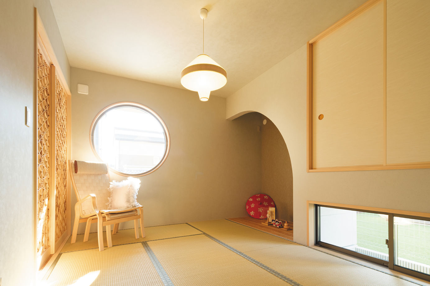 日栄商事 【2,000～2500万円】親子でのびのびできて片付けもラク！どこか懐かしい和風スタイルの平屋の建築実例画像4