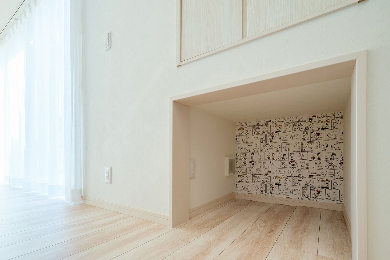 日栄商事 【1500～2000万円】回遊動線と収納計画で暮らしやすい。白×木目の爽やかな平屋の建築実例画像5