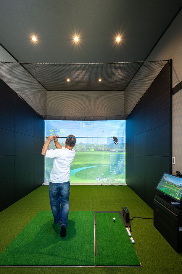 辰巳住研 【佐賀県/4000万円～/62.3坪/平屋】ゴルフを楽しむ趣味部屋に広々ドッグランがあり愛犬と暮らす理想の家。の建築実例画像7